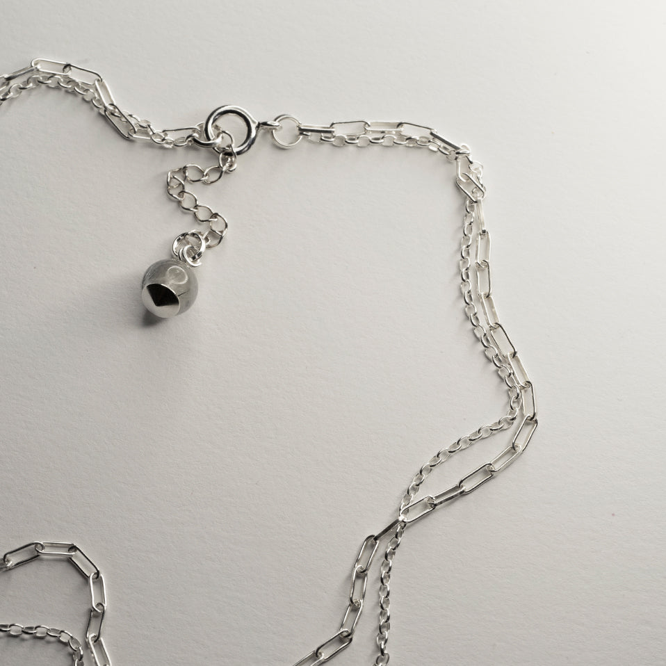 01. necklace - silver