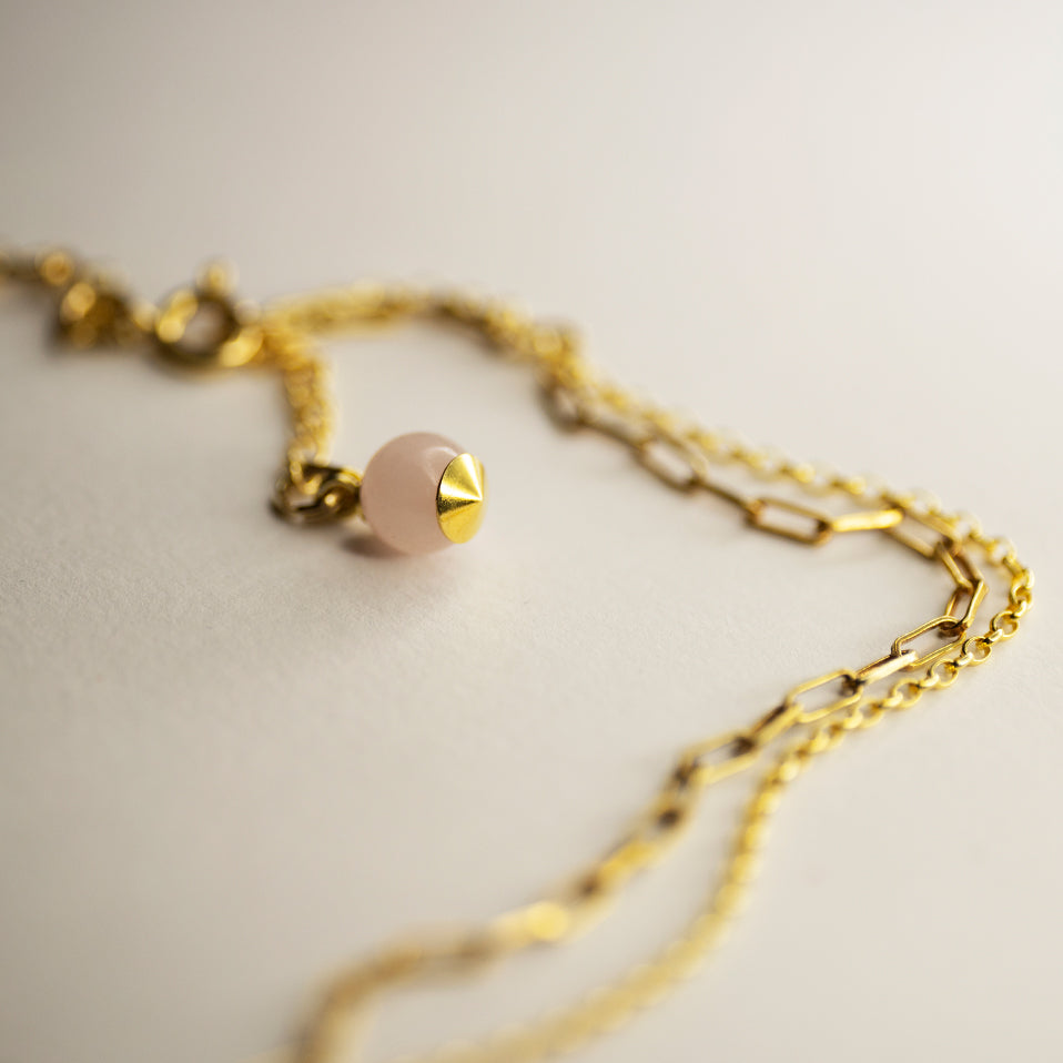 01. necklace - gold